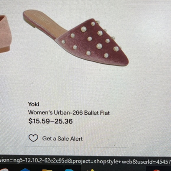 Mauve Slip on flats by Yoki!! - Picture 4 of 4